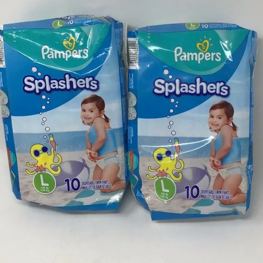 Pampers Bundle Disposable Swim Pants L >33 lb.